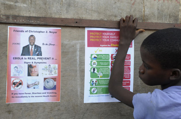 Liberia kêu gọi trợ giúp để ứng phó với dịch bệnh Ebola